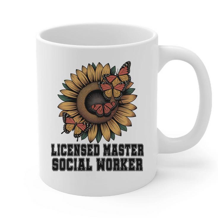 Licensed Masters Social Work Worker LMSW Graduation 2026 Graphic Print Coffee Mug