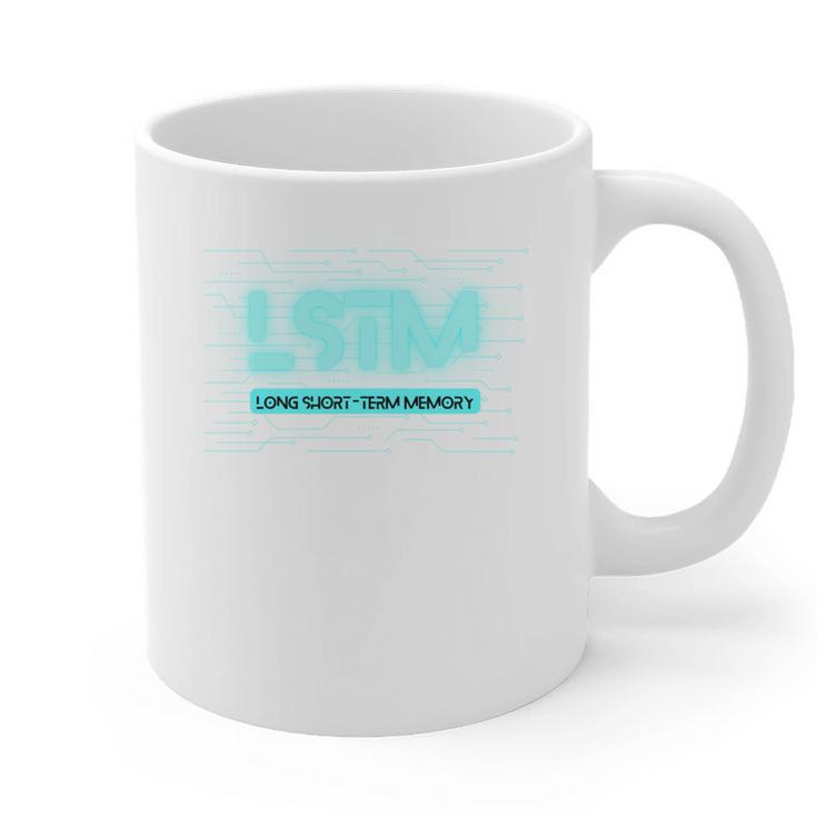 LSTM Long Short-Term Memory Neural Network Deep Learning Graphic Print Coffee Mug