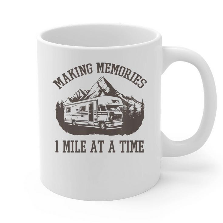 Making Memories 1 Memory At a Time RV Graphic Print Coffee Mug Making Memories 1 Memory At a Time RV Graphic Print Coffee Mug