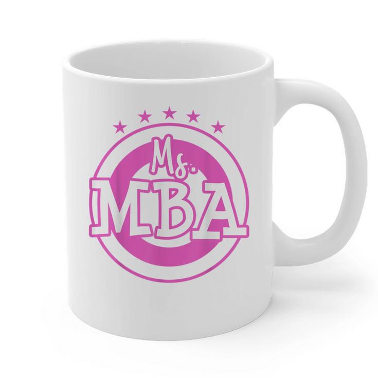 MBA Graduation Masters Business Administration T-Shirt Graphic Print Coffee Mug