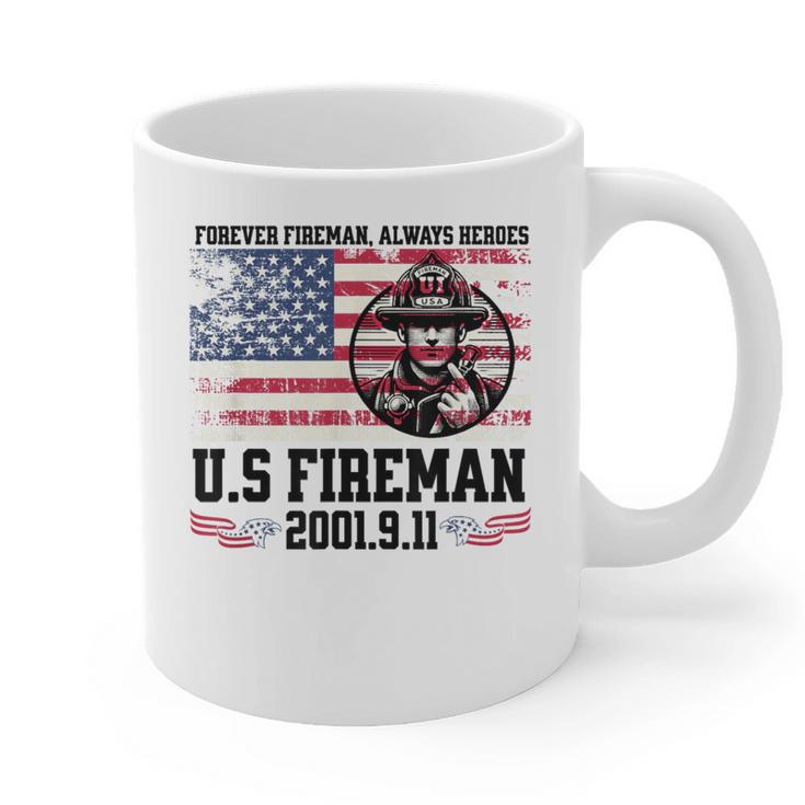 In Memory And Honor Of Firefighters Remembering 911 Graphic Print Coffee Mug In Memory And Honor Of Firefighters Remembering 911 Graphic Print Coffee Mug