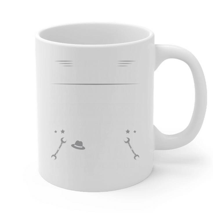 Once a Mechanic Always a Mechanic It's Like Mafia Dad Graphic Print Coffee Mug