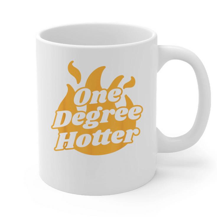 One Degree Hotter Graduation Ceremony Celebration Graphic Print Coffee Mug