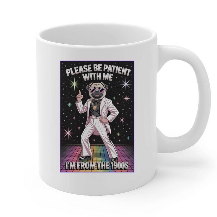 Be Patient With Me I'm From The 1900s Birthday Premium Tri-Blend Graphic Print Coffee Mug