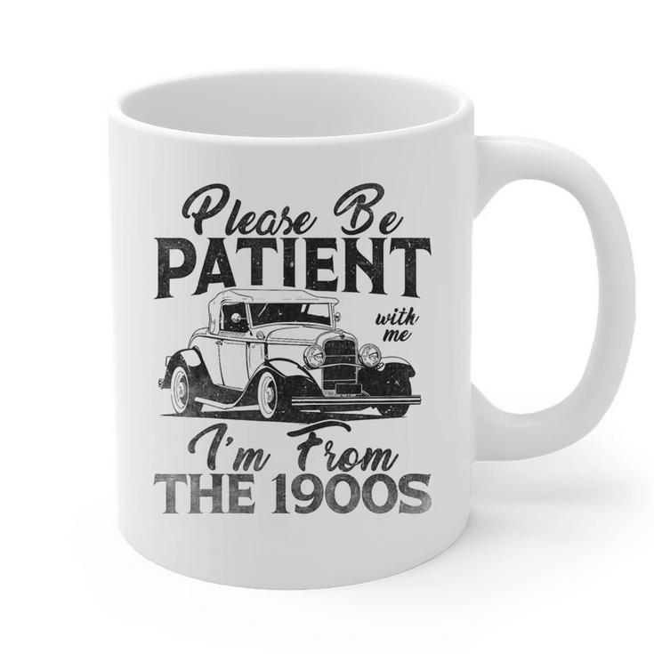 Be Patient With Me I'm From The 1900s Cool Vintage Car Lover Graphic Print Coffee Mug