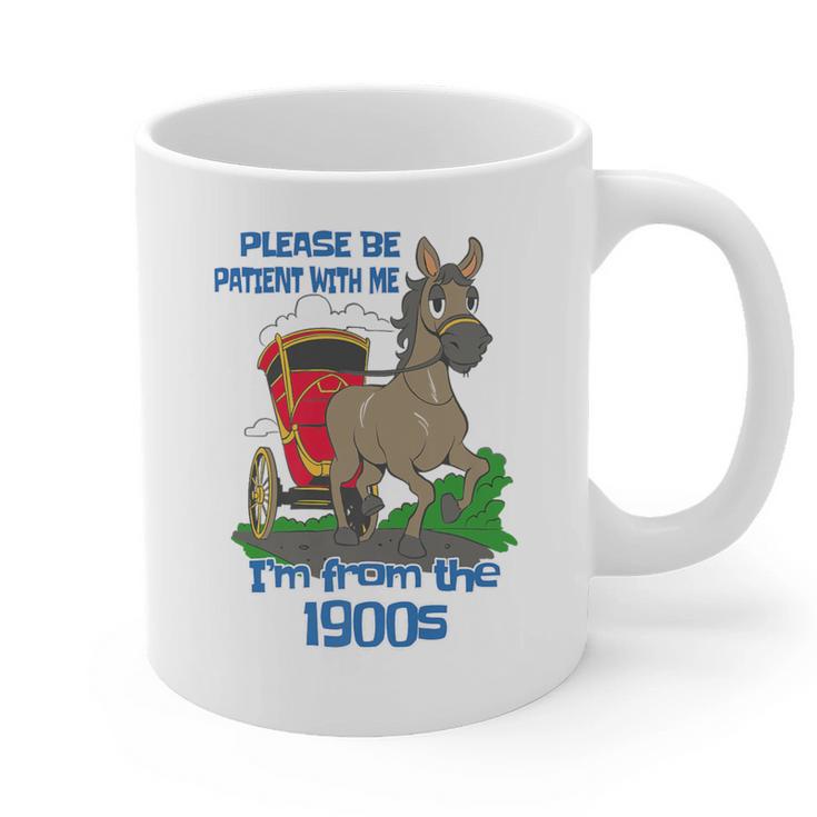 Patient With Me I'm From The 1900s Premium Graphic Print Coffee Mug