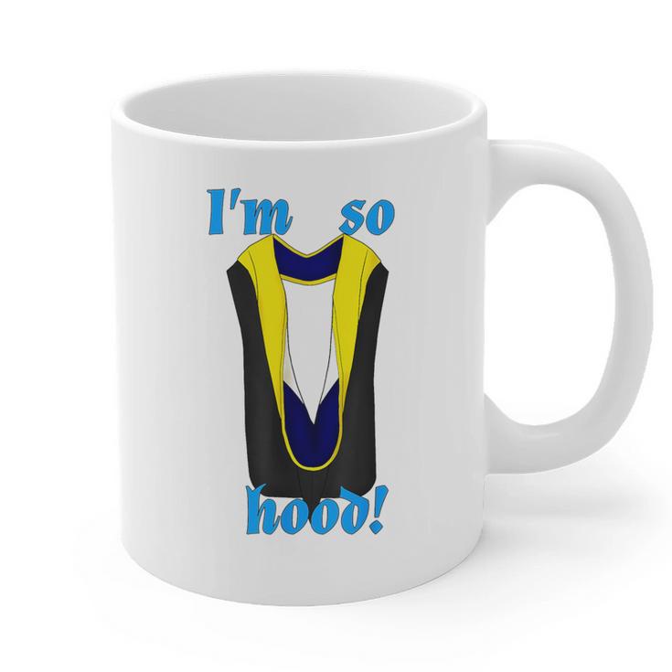PhD Hood Graduation Shirt Doctorate Degree Doctoral Graphic Print Coffee Mug