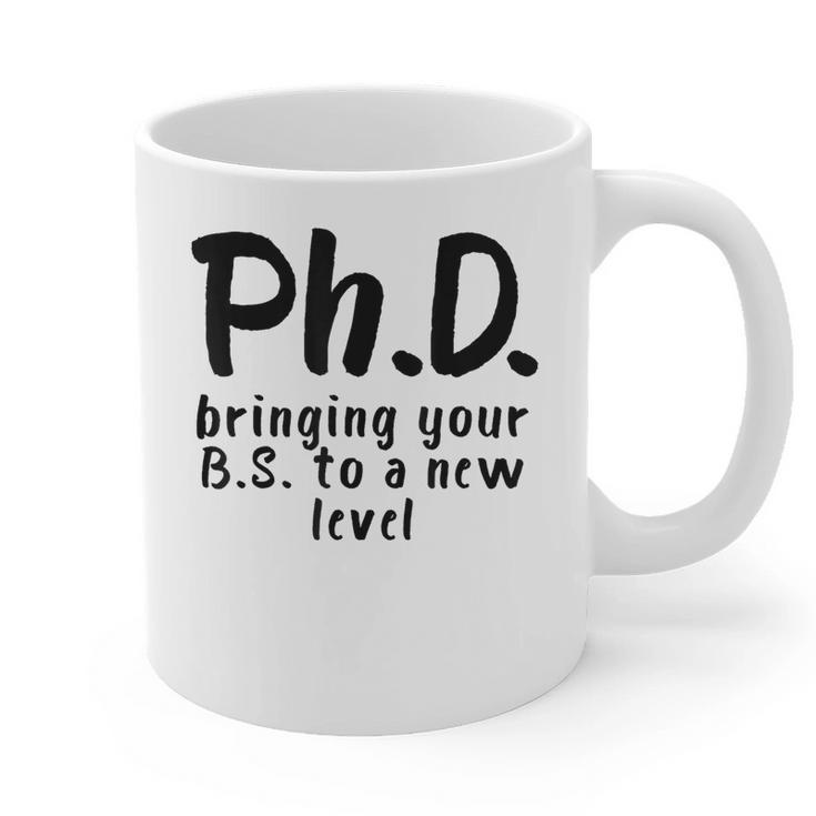 Phd Shirt Bs Doctorate Graduation Doctoral Graphic Print Coffee Mug