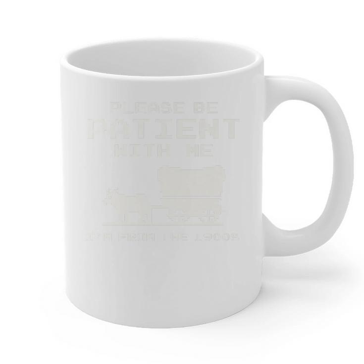 Please Patient I'm From The 1900s Boomer Meme Premium Graphic Print Coffee Mug