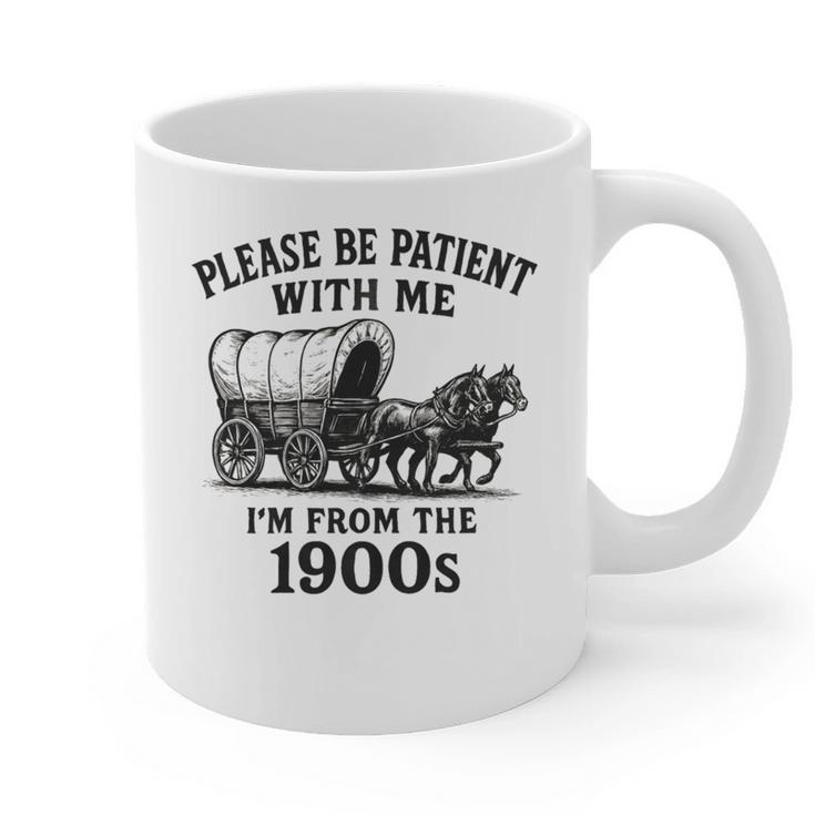 Please Be Patient With Me I'm From The 1900s Boomer Premium Tri-Blend Graphic Print Coffee Mug