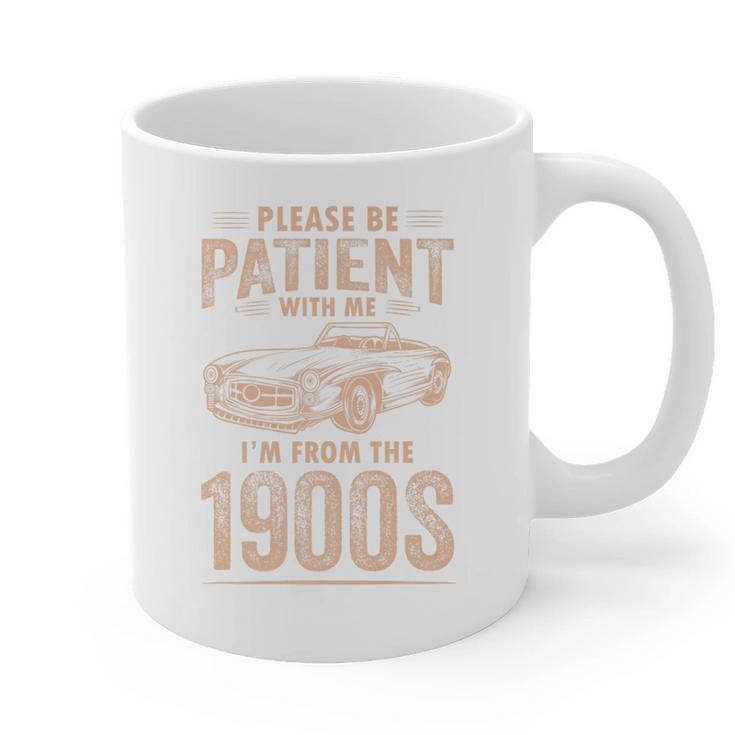 Please Be Patient With Me I'm From The 1900s Car Vintage Premium Graphic Print Coffee Mug