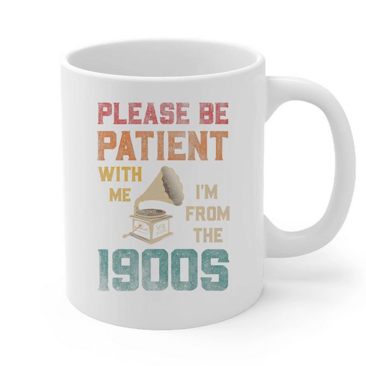 Please Be Patient With Me I'm From The 1900s Cool Gramophone Premium Graphic Print Coffee Mug Please Be Patient With Me I'm From The 1900s Cool Gramophone Premium Graphic Print Coffee Mug