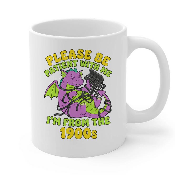 Please Be Patient I'm From The 1900s Dragon Men Women Premium Tri-Blend Graphic Print Coffee Mug