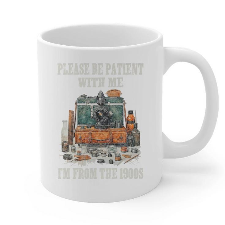Please Be Patient With Me I'm From The 1900s Photographer Premium Graphic Print Coffee Mug