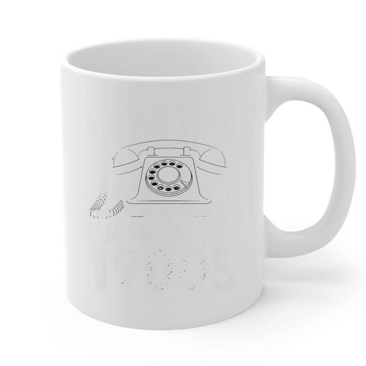 Please Be Patient With Me I'm From The 1900s Premium Tri-Blend Graphic Print Coffee Mug