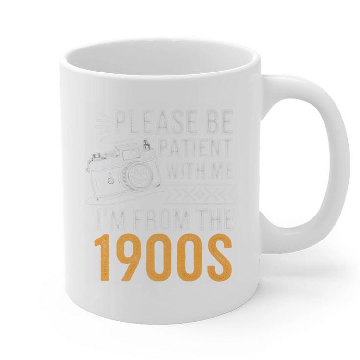 Please Be Patient With Me I'm From The 1900s Vintage Oldie Premium Graphic Print Coffee Mug