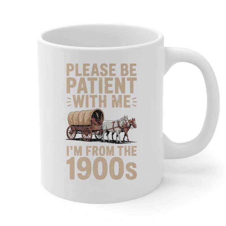 Please Be Patient With Me I'm From The 1900s Vintage Premium Graphic Print Coffee Mug