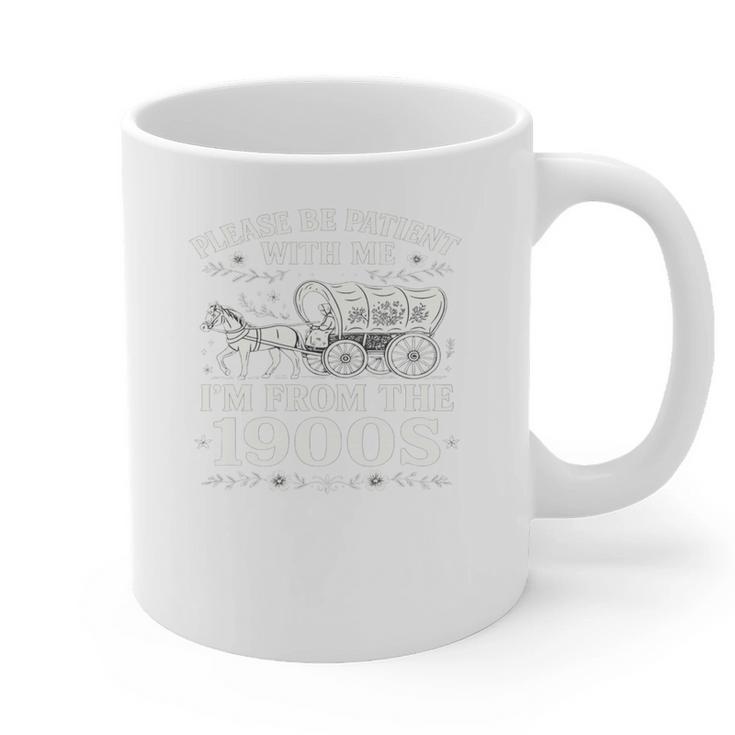 Please Be Patient With Me I'm From The 1900s Women's Graphic Print Coffee Mug