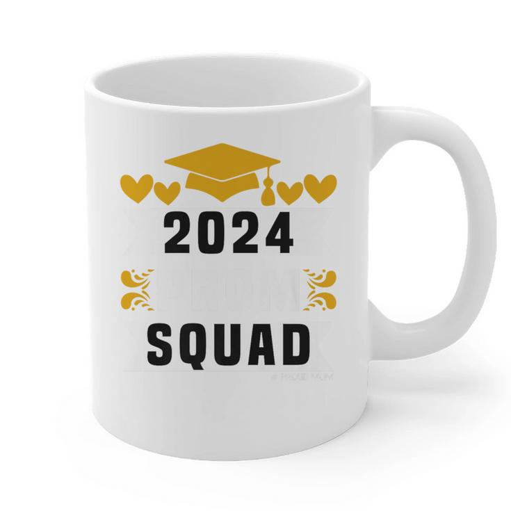 Prom Squad 2024 High School Graduation Party Premium Graphic Print Coffee Mug