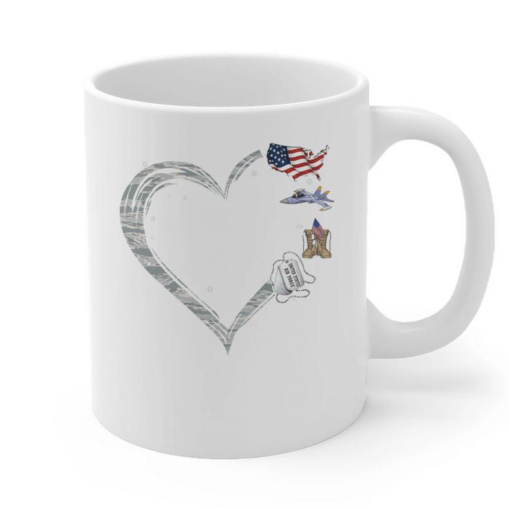 Proud Air Force Grandma Air Force Graduation Grandma USAF Graphic Print Coffee Mug