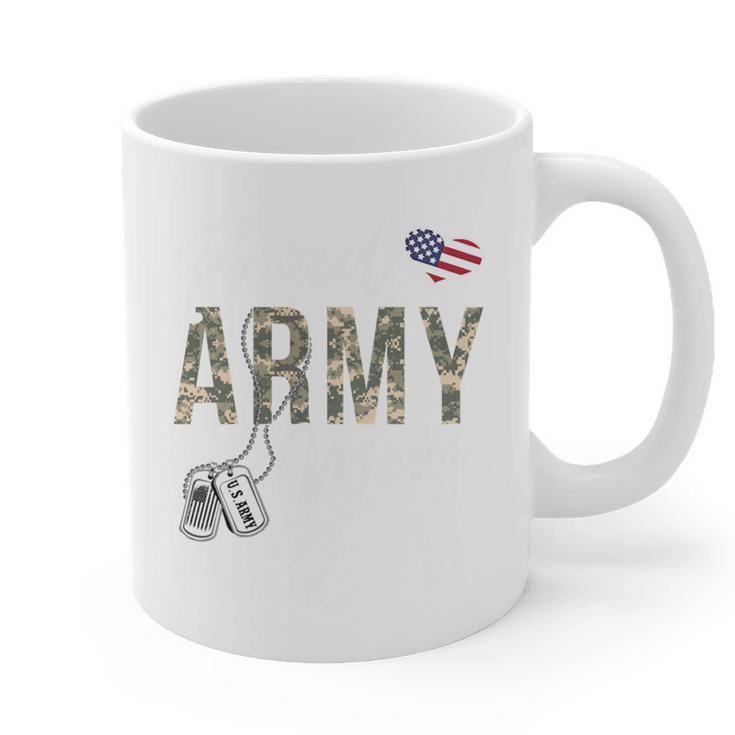 Proud Army Mom Army Graduation Mom US Army Mom Graphic Print Coffee Mug
