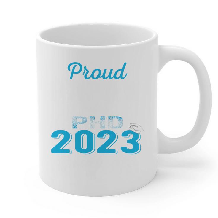 Proud Papaw Class Of 2023 PHD Graduate Doctorate Graduation Graphic Print Coffee Mug