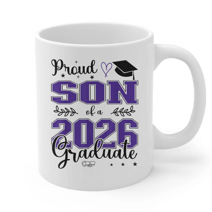 Proud Son Of a Class Of 2026 Graduate For Graduation Graphic Print Coffee Mug