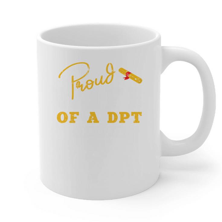 Proud Wife Of a DPT Graduate Graduation Grad Graphic Print Coffee Mug
