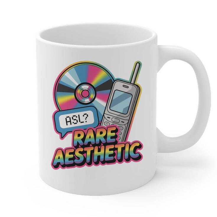 Rare Aesthetic Retro Nostalgia Y2K Vibes Graphic Print Coffee Mug