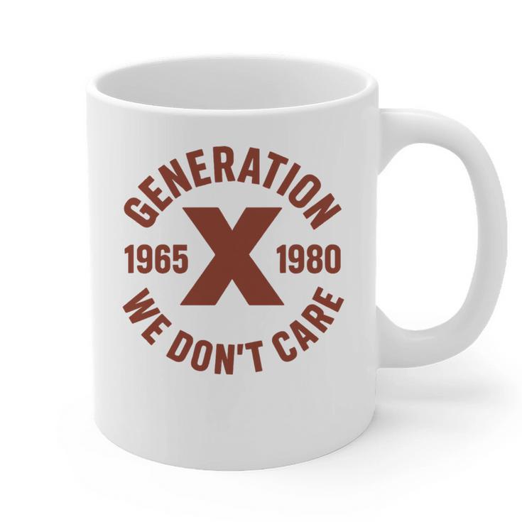 Retro Gen X 1965-1980 Sarcastic Nostalgia Graphic Premium Tri-Blend Graphic Print Coffee Mug