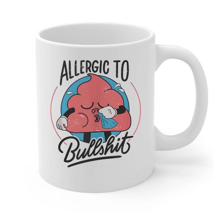 Retro Toon Introvert Sarcasm Anti-Social Nihilism Graphic Print Coffee Mug