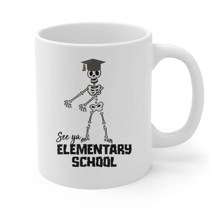 See Ya Elementary School Shirt Cool Graduation Tee Graphic Print Coffee Mug