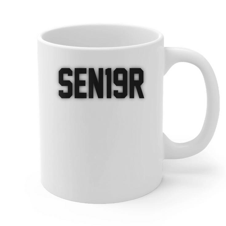 SEN19R Senior 2019 High School Graduation Party  T-Shirt Graphic Print Coffee Mug