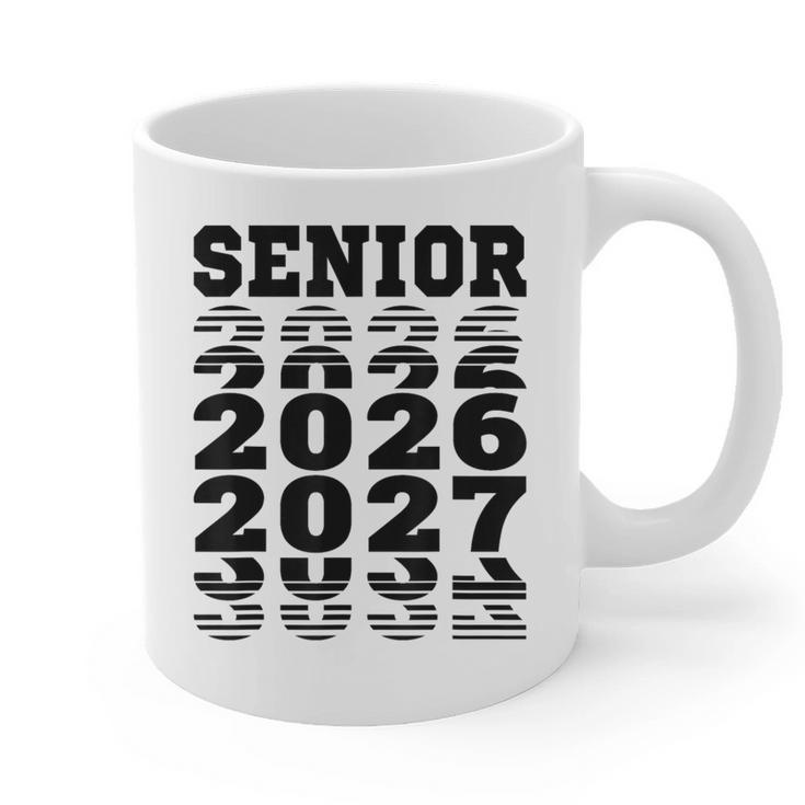 Senior 2026 2027 Class Of Graduation Graphic Print Coffee Mug