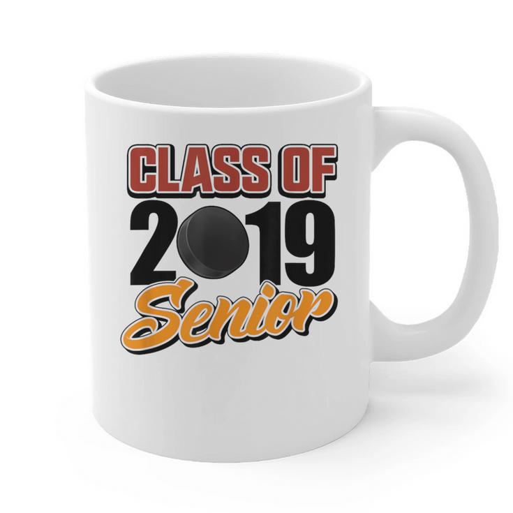 Senior Class Of 2019 Tshirt Graduation Students Hockey Graphic Print Coffee Mug