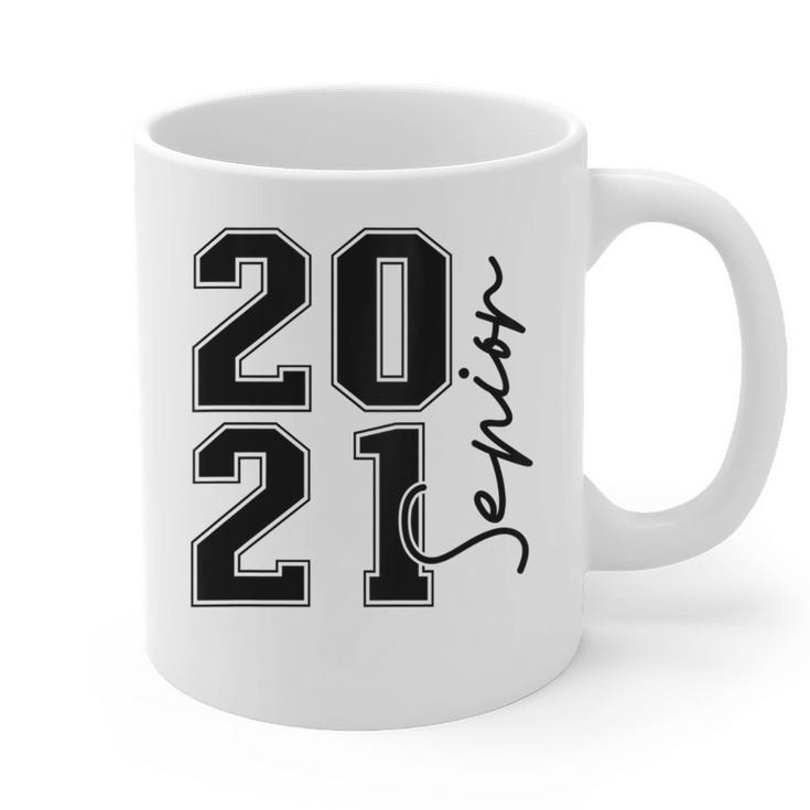 Senior Class Of 2021 Graduation High School College Graphic Print Coffee Mug