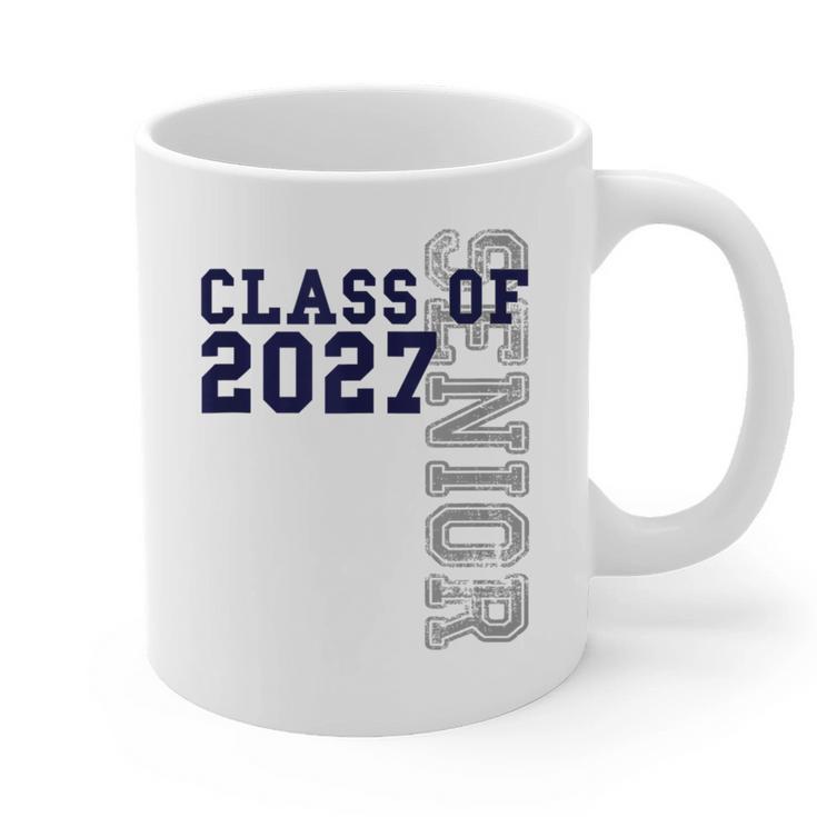 Senior Class Of 2027 Graduation Year High School & College Graphic Print Coffee Mug