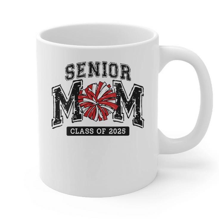 Senior Mom 2025 Cheer Mama Class Of 2025 Graduation Graphic Print Coffee Mug