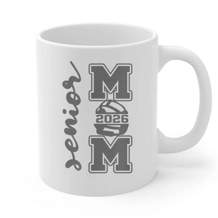 Senior Mom 2026 Wrestling Athlete Proud Parent Graduation Graphic Print Coffee Mug