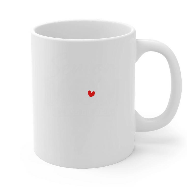 Senior Mom Class Of 2026 Volleyball Mom Graduation Graphic Print Coffee Mug