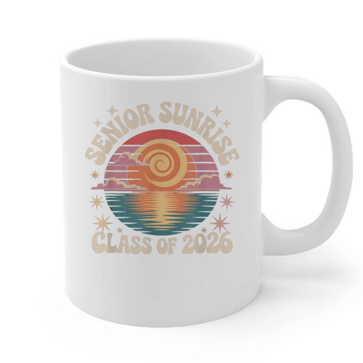 Senior Sunrise My Last First Day Memory Class Of 2026 Graphic Print Coffee Mug