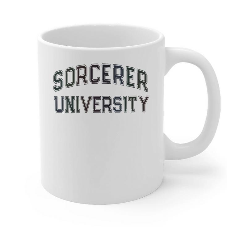 Silly Anti Social SORCERER UNIVERSITY Introvert Stay Away Graphic Print Coffee Mug