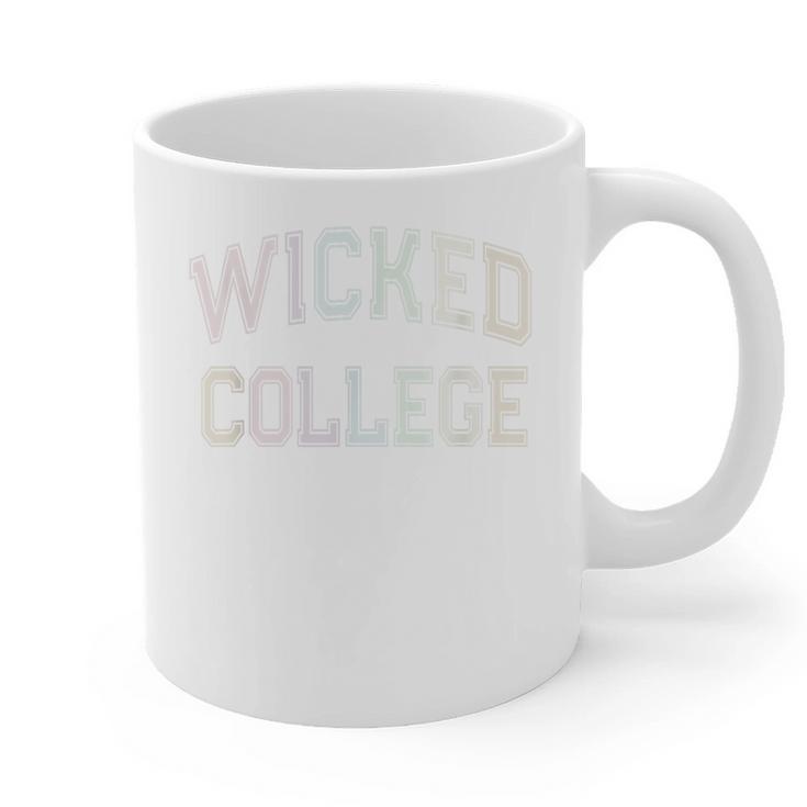 Silly Antisocial WICKED COLLEGE Introvert Don't Call Me Graphic Print Coffee Mug