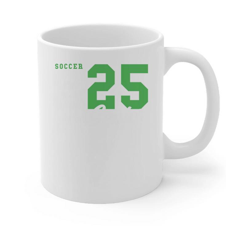 Soccer Senior Night Soccer Senior 2025 Graduation 44 Graphic Print Coffee Mug