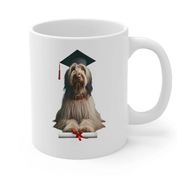 Spinone Italiano Dog Graduation Cap School Graduate Owner Men Women Kids Graphic Print Coffee Mug