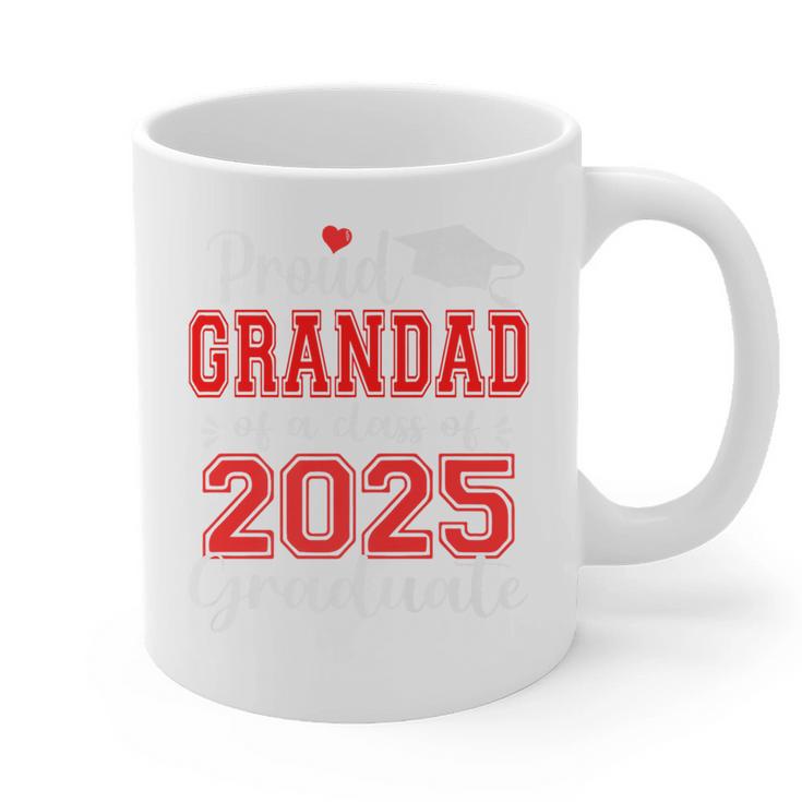 Super Proud Grandad Of 2025 Graduate Graduation Family Premium Graphic Print Coffee Mug