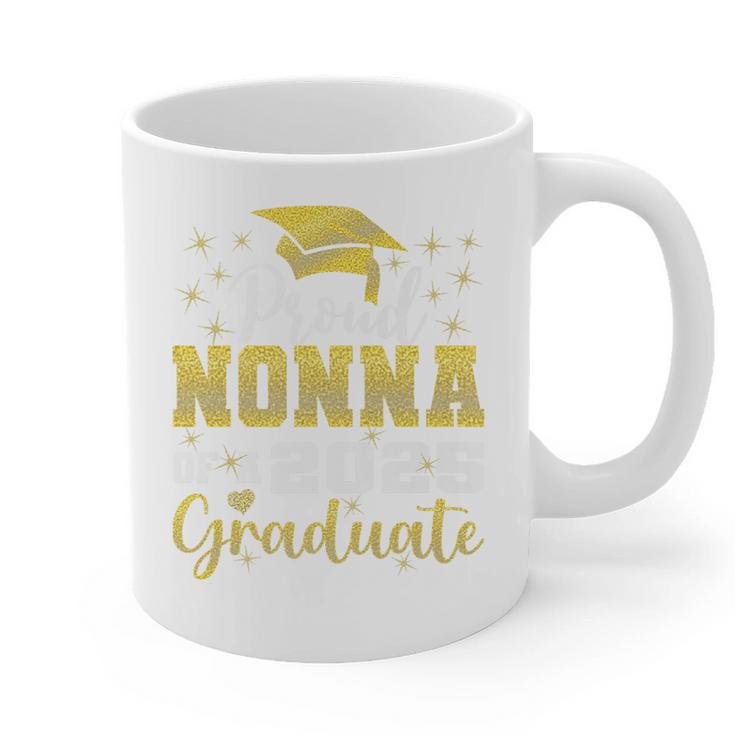 Super Proud Nonna Of 2025 Graduate Senior Graduation Family Premium Graphic Print Coffee Mug