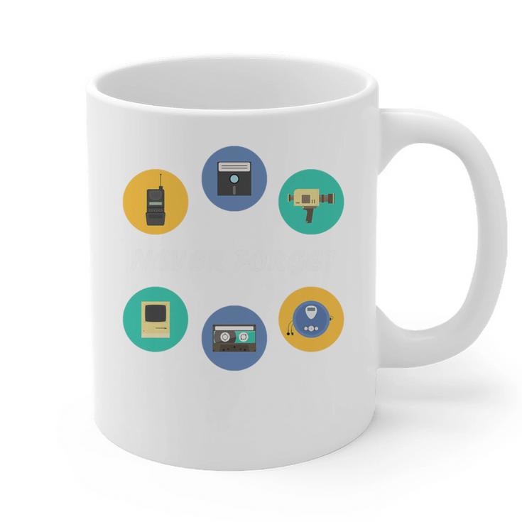Throwback Thursday Never Forget Nostalgia 80's Retro Premium Tri-Blend T-Shirt Graphic Print Coffee Mug