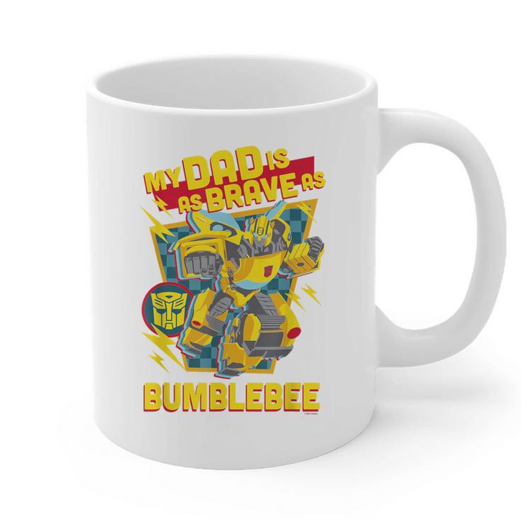 Transformers Father's Day Bumblebee My Dad Is Brave Graphic Print Coffee Mug