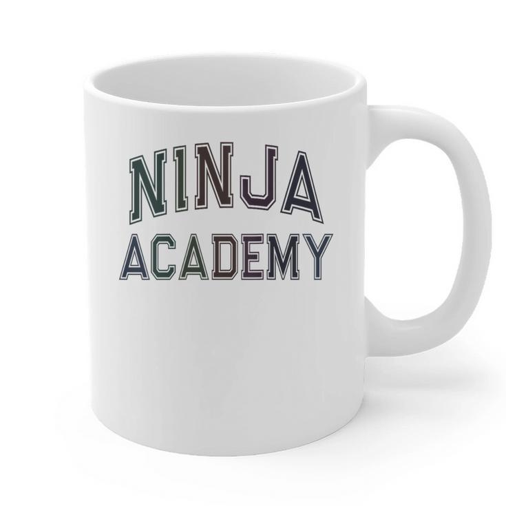 Vintage Don'T Call Me NINJA ACADEMY Introvert Sarcastic Graphic Print Coffee Mug